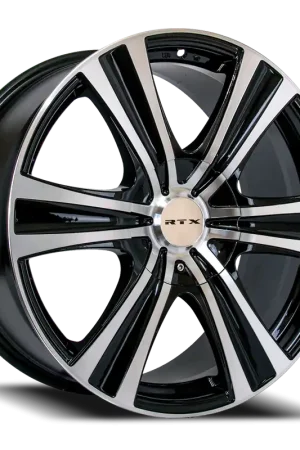 Editor’s Pick Rtx Aspen Wheel 18x8 5x114.3 & 5x127 Black Machined 35mm