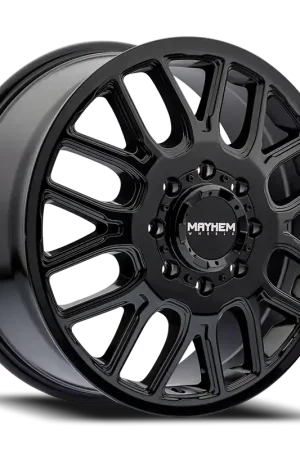 Limited Edition Mayhem Cogent Dually Wheel 20x8.25 8x210 Gloss Black 115mm