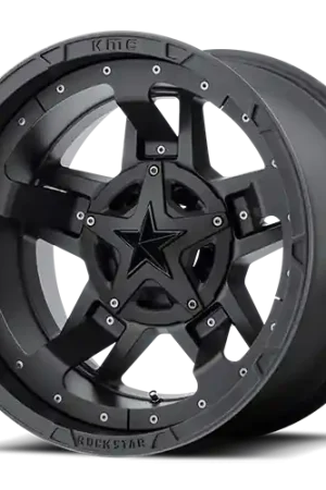 Xd Xd827 Rockstar Iii Wheel 20x10 5x127 & 5x139.7 Matte Black -24mm Modern
