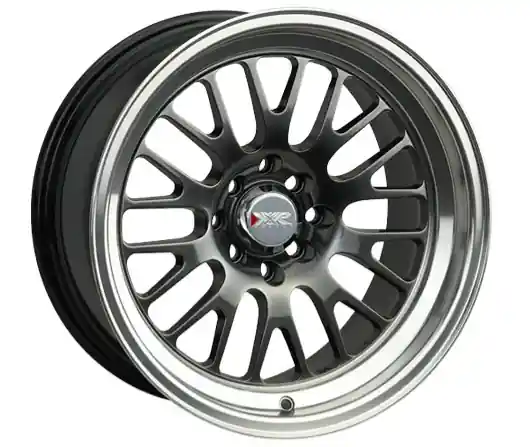 Buy Online Xxr 531 Wheel 16x8 4x100 & 4x114.3 Chromium Black w/ Machined Lip 0mm