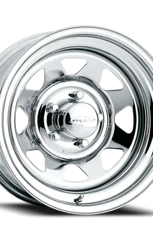 Us 8-Spoke 75 Wheel 16.5x8.25 6x139.7 Chrome 0mm Popular