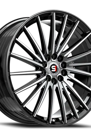 Spec-1 Sp-68 Wheel 17x7.5 5x100 & 5x114.3 Gloss Black & Machined 42mm Latest