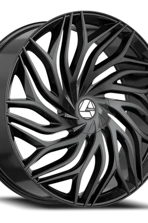 Azara Aza-537 Wheel 22x9.5 6x135 & 6x139.7 Gloss Black 22mm Handmade