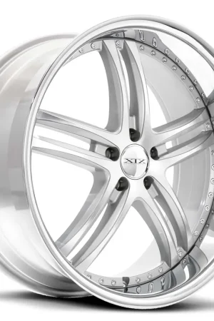 Mega Sale Xix X15 Wheel 22x10.5 5x114.3 Silver Machined With Stainless Steel Lip 38mm