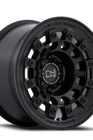 Limited Offer Black Rhino Fuji Wheel 17x8 6x139.7 Matte Black 20mm - FREE T-SHIRT INCLUDED!