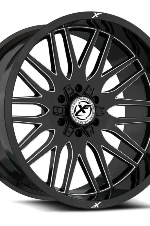 Trending Xf Off-Road Xf-240 Wheel 17x9 5x127 & 5x139.7 Gloss Black & Milled 0mm