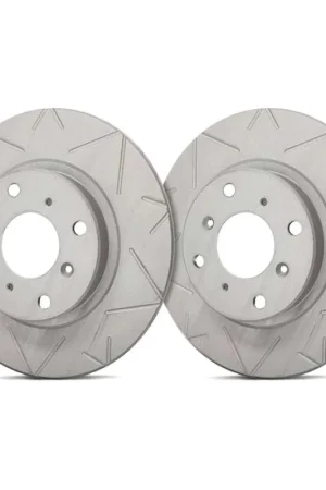 SP Performance Front Vented 10 Lug Peak Gray ZRC Brake Rotors PLA V54-5152 Brand New