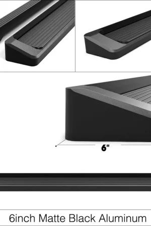 APS Black iRunning Board APS IB06RJD2B Markdown