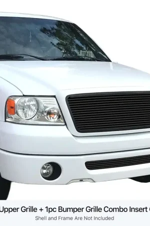 Hot Picks APS Black Stainless Steel Billet Grille APS GR06HGI25J