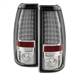Free Returns Spyder LED Tail Lights - Chrome FCLH 5001733