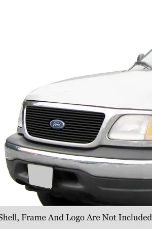 APS Black Stainless Steel Billet Grille APS GR06FEG22J Low Price