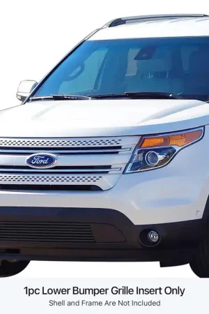 Seasonal Sale APS Black Stainless Steel Billet Grille APS GR06FEE59J