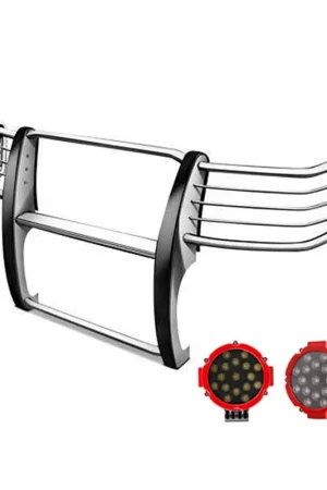 Black Horse Off Road Grille Guard Kit GDRD 17A093902MSS-PLR Mega Sale