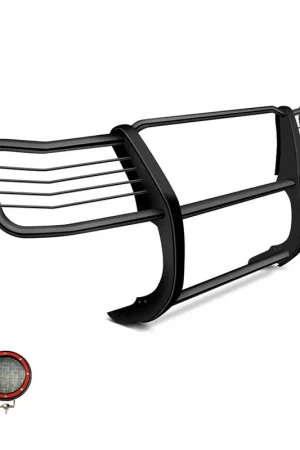 Black Horse Off Road Grille Guard Kit GDRD 17NR28MA-PLFR Low Price