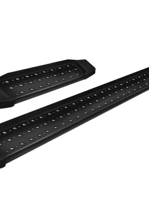 Fast Shipping Black Horse Off Road Spartan Running Boards GDRD SR-NIR405396
