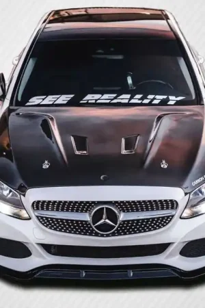 Carbon Creations Black Series Hood EXT 114008 Warranty Included