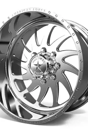 American Force Forged Wheels Spirit H31 Polished 22x14 -73mm Offset 5x150 Bargain