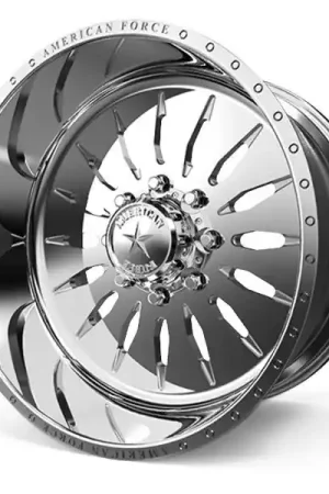 American Force Forged Wheels Corona F27 Polished 24x12 -40mm Offset 8x180 Instant Buy