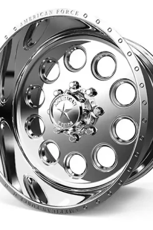 American Force Forged Wheels Big Ten F09 Polished 22x11 0mm Offset 5x127 (5x5) Don’t Miss Out