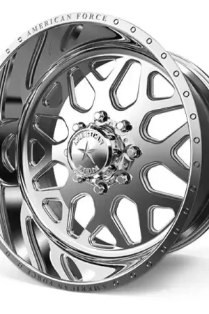 Order Now American Force Forged Wheels Flux F30 Polished 24x14 -73mm Offset 8x170