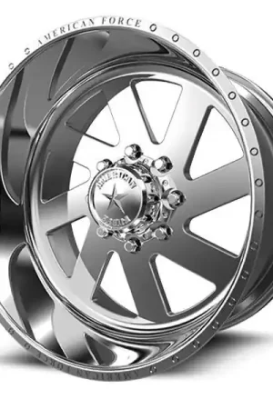 American Force Forged Wheels Fuse 46 Polished 24x12 -40mm Offset 5x127 (5x5) Buy Direct