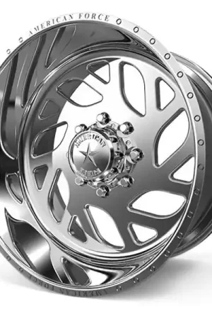 Budget American Force Forged Wheels Twister 82 Polished 24x11 0mm Offset 8x165.1 (8x6.5)