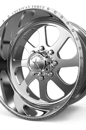 American Force Forged Wheels Burnout 75 Polished 20x14 -73mm Offset 8x170 Limited Offer
