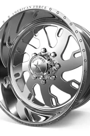 American Force Forged Wheels Raptor 81 Polished 22x14 -73mm Offset 5x139.7 (5x5.5) Save Now