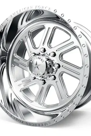 American Force Forged Wheels Ikon G38 Polished 24x14 -73mm Offset 8x165.1 (8x6.5) Warranty Included