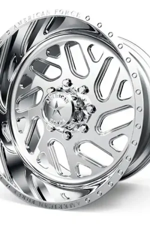 Warranty Included American Force Forged Wheels Rook G41 Polished 20x14 -73mm Offset 8x165.1 (8x6.5)