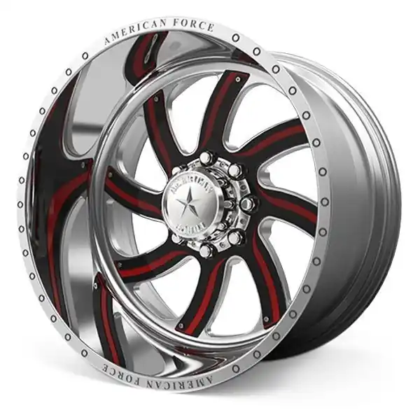 American Force Forged Wheels Nightmare 276 Polished 26x16 -101mm Offset 8x180 Buy Online