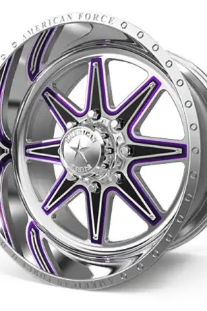 Limited Edition American Force Forged Wheels Evade 211 Polished 24x12 -40mm Offset 6x135