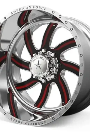 American Force Forged Wheels Nightmare 276 Polished 24x14 -73mm Offset 6x135 Professional Grade