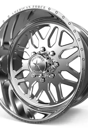 American Force Forged Wheels Trax B02 Polished 22x10 -25mm Offset 5x139.7 (5x5.5) Fresh Stock