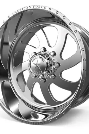 Weekend Sale American Force Forged Wheels Blade 76 Polished 24x14 -73mm Offset 8x180