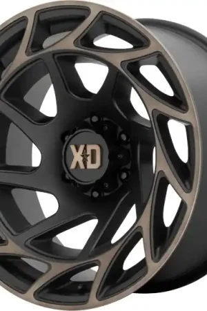 XD Series Wheels Onslaught XD860 Satin Black with Bronze Tint 20x9 0mm Offset 6x135 Final Sale