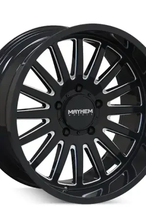 Mayhem Wheels Utopia 8114 Gloss Black Milled 20x10 -19mm Offset 6x139.7 (6x5.5) Popular