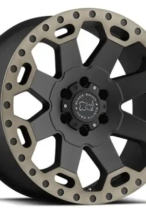 Black Rhino Wheels Warlord Matte Black with Machined Dark Tint 18x8 35mm Offset 6x139.7 (6x5.5) Time-Limited