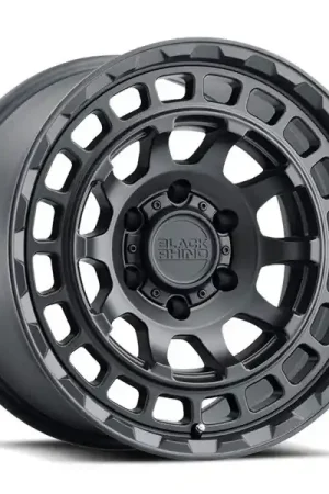Black Rhino Wheels Chamber Matte Black 17x8.5 0mm Offset 5x127 (5x5) 2007-2026 Jeep Wrangler / Gladiator Free Returns