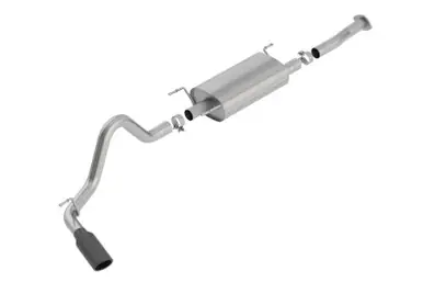 Next Day Delivery Borla 16-18 Toyota Tacoma 3.5L AT 4DR CC Short Bed S-Type SS Catback Exhaust - Black Chrome Tip - 140680BC