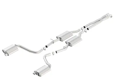 Luxury Borla 15-16 Dodge Charger R/T 5.7L No Tip Use Factory Valence Single Split Rear Exit S-Type Exhaust - 140636