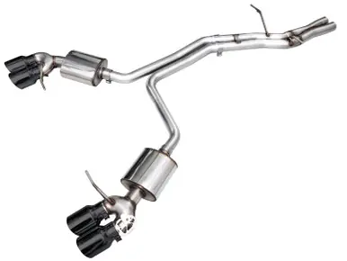 AWE Tuning 19-21 Porsche Macan 3.0T/2.9TT Touring Edition Catback Exhaust w/ Diamond Black Tips - 3015-43951 Certified
