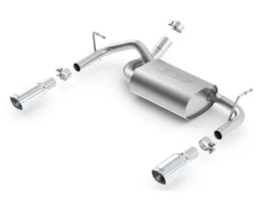 Special Offer Borla 12-16 Jeep Wrangler 3.6L AT/MT 4WD Single Split Rr Exit Touring Exhaust (rear section only) - 11834