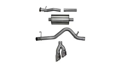 Corsa 15-16 Chevy Colorado 3.6L V6 Polished Sport Cat-Back Single Side Exit Exhaust - 14744 Money Back Guarantee