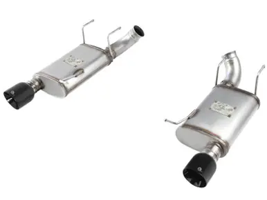 aFe MACHForce XP Exhaust 11-14 Ford Mustang GT V8-5.0L 3in. Stainless Steel Axle-Back w/Black Tips - 49-43052-B Top Rated