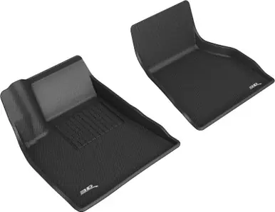 3D MAXpider 2015-2020 Tesla Model S Kagu 1st Row Floormat - Black - L1TL01311509 Brand New