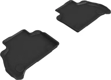 3D MAXpider 19-22 BMW X7 (G07) Kagu 2nd Row Floormats - Black - L1BM10521509 Latest