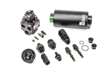 Radium Engineering 01-06 BMW E46 M3 Fuel Pressure Regulator & Fuel Filter Kit w/ Stainless Filter - 20-0932-03 Time-Limited