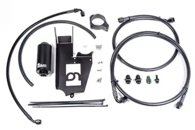Limited Edition Radium Engineering Fuel Hanger Plumbing Kit EVO 7/8/9 Microglass Filter - 20-0376-05