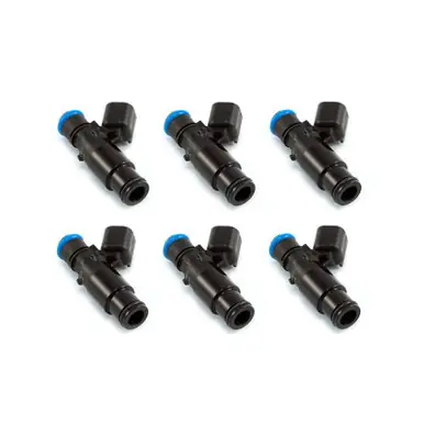 Injector Dynamics 2600-XDS Injectors - 48mm Length - 14mm Top - 14mm Bottom Adapter (Set of 6) - 2600.48.14.14B.6 Instant Buy